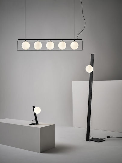 Casa Vogue Suspense 170 Lampă de Podea Î170cm. Negru Casa Vogue Suspense 170 Lampă de Podea Î170cm. Negru