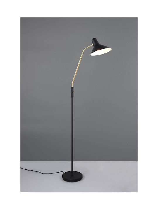 Trio Lighting Traveller Φωτιστικό Δαπέδου Υ145xΜ58.2εκ. με Ντουί για Λαμπτήρα E27 Μαύρο