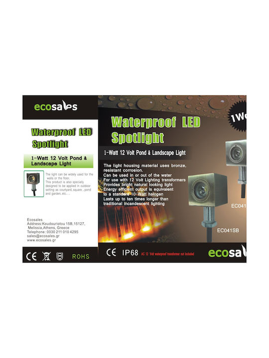 Ecosales Projector LED 1W 14cm Ecosales Projector LED 1W 14cm