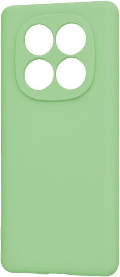 Techsuit Softflex Umschlag Rückseite Silikon Grün (Redmi Note 14 Pro 4GHonor X7)