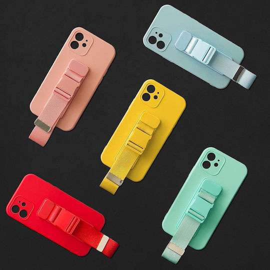 Hurtel Rope Series Back Cover Σιλικόνης Μπλε (Galaxy A50)