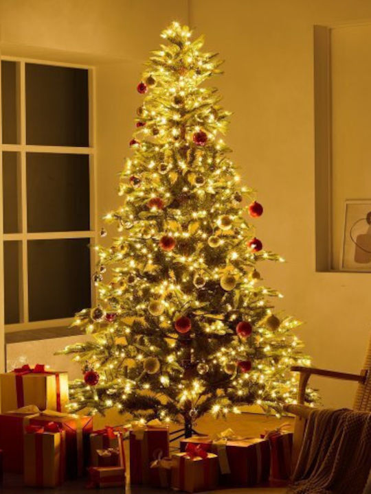 Christmas Tree 230cm with 1319 Branches and with LED Lighting