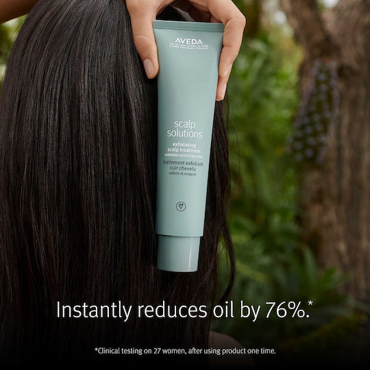 Aveda Solutions Exfoliating Treatment Exfoliant Pentru Scalp Pentru Păstrarea Culorii Cu Acid Hialuronic Argan Și Acid Salicilic 150ml
