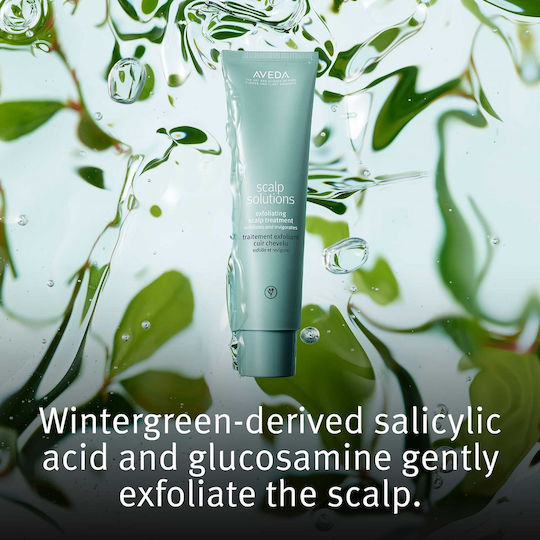 Aveda Solutions Exfoliating Treatment Exfoliant Pentru Scalp Pentru Păstrarea Culorii Cu Acid Hialuronic Argan Și Acid Salicilic 150ml