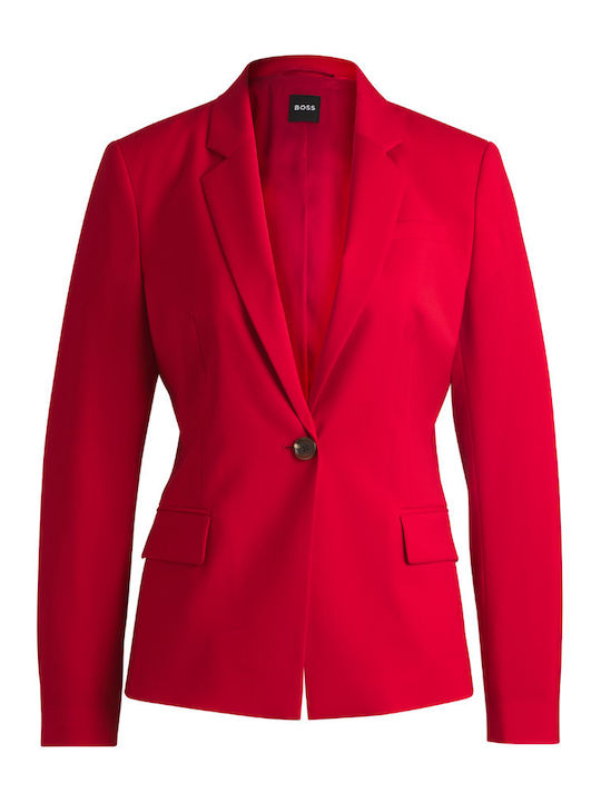 Boss Jia10 Women's Blazer Red