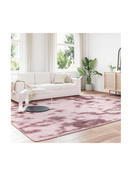 vidaXL Αντιολισθητικό Χαλί Ορθογώνιο Shaggy Ροζ 240x340cm