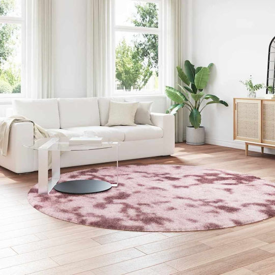 vidaXL Anti-slip Rug Rectangular Shaggy Dk. Pink