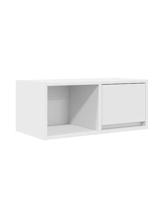 TV-Möbel Hölzernes White L60xB31xH25.5cm