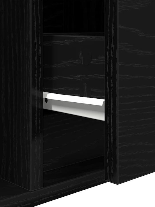 TV-Ständer Schwarz M60xT31xH25.5cm