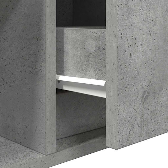 TV Stand Gray 60x31x25.5cm