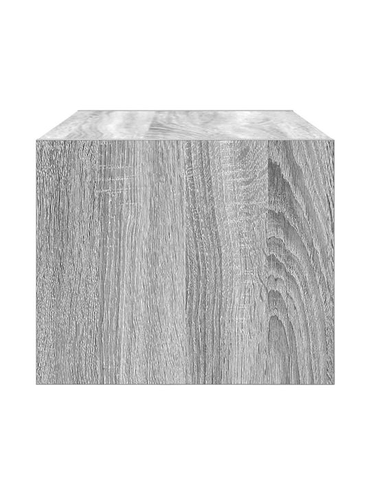 Έπιπλο Τηλεόρασης Γκρι Μ60xΠ31xΥ25.5cm