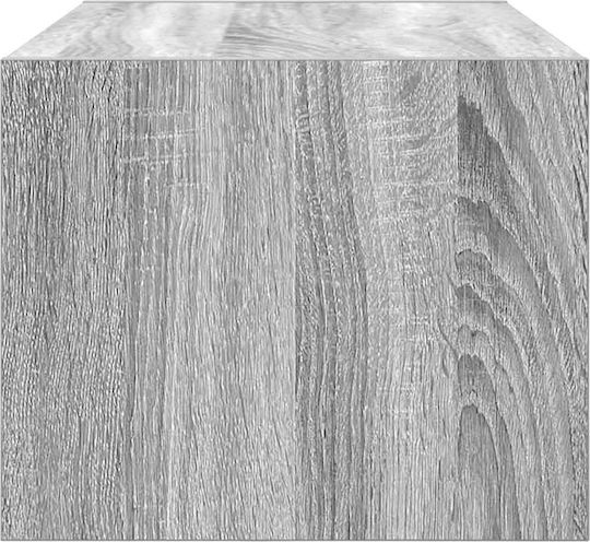 TV-Ständer Grau M60xP31xH25.5cm