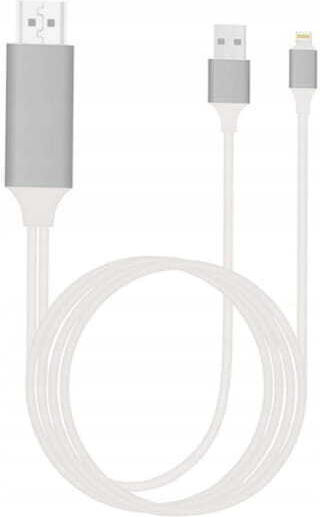 Cablu adaptor Lightning HDMI FHD USB pentru iPhone iPad
