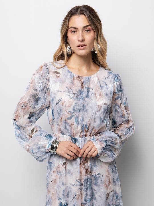 Summer Midi Dress for Wedding / Christening Printed