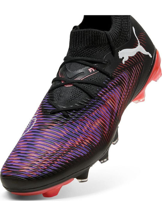 PUMA Future 8 Match Football Shoes with Cleats Black
