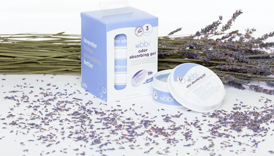 Ubbi Odor Absorbing Gel Αντισηπτικό Gel Χεριών 3τμχ