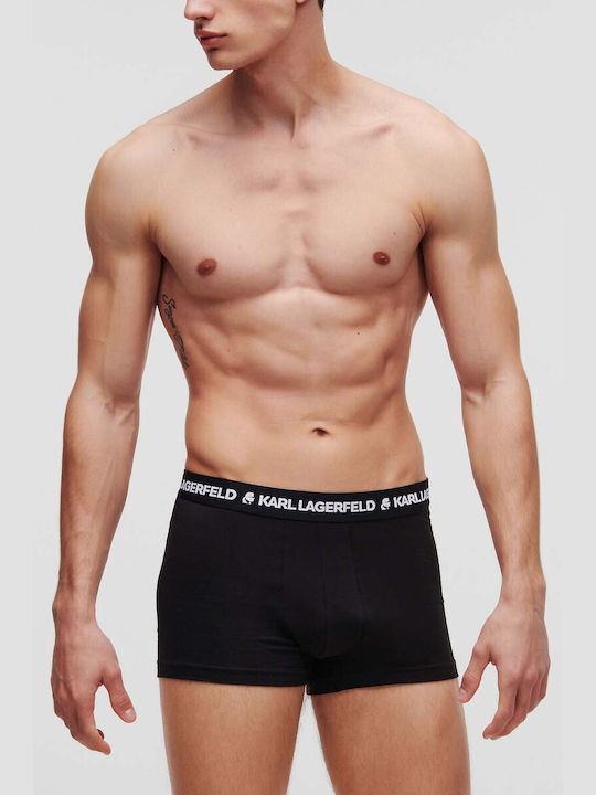 Karl Lagerfeld Herren-Boxershorts 3Packung Black