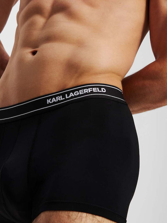 Men's Boxers Black with Patterns 3Pack