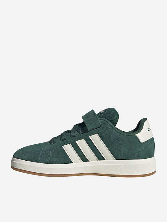 Grand Court 00s Kinder Sneakers mit Klettverschluss Grün