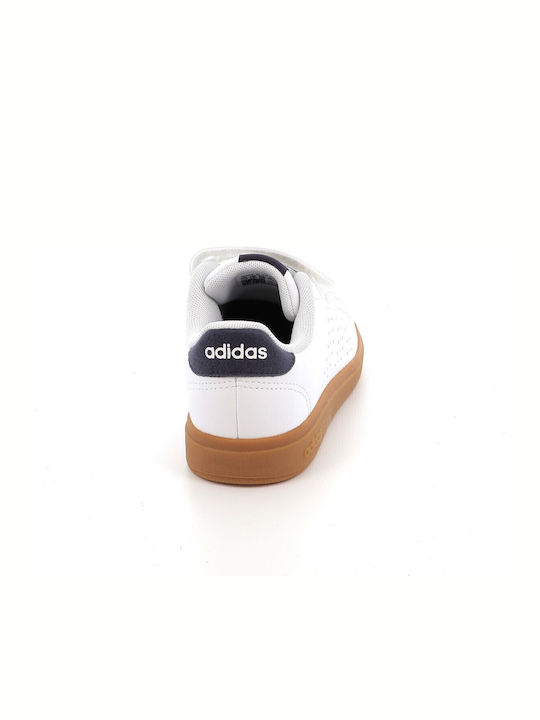 Advantage Advantage Kids Sneakers with Scratch White