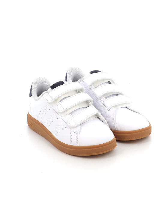 Advantage Advantage Kids Sneakers with Scratch White