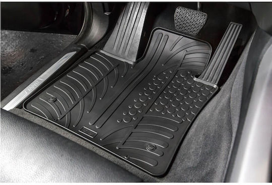 Car Mats Gledring 0169 Peugeot 408x Phev Crossover 2022 Automatic Black 4 Pieces