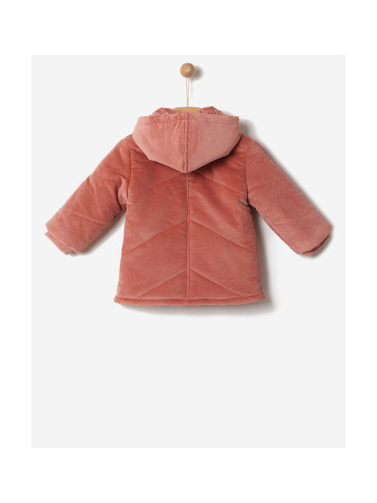 Yell Oh! Kids Casual Jacket with Hood Rose Dawn