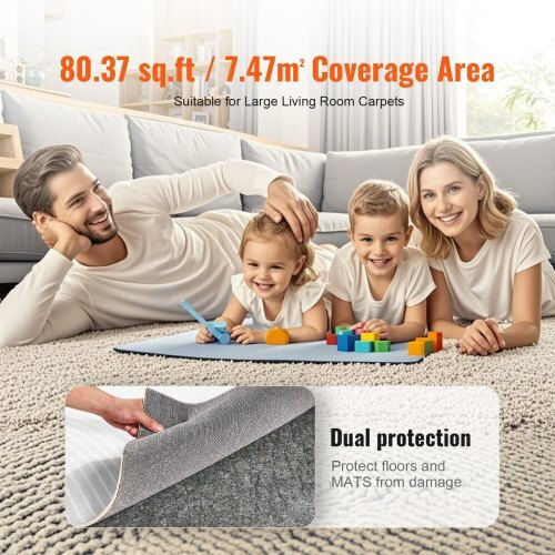 Vevor Αντιολισθητικό Υπόστρωμα Χαλιού 8' X 10' 0.24" Fhdtdbfhwfhq4j9i6v0