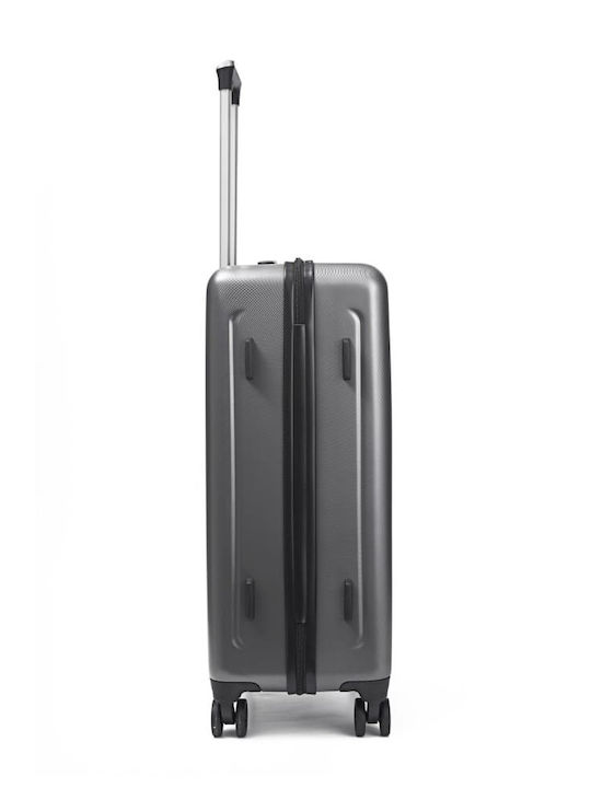 CAT Cabin Hard Gray Suitcase With 4 Wheels Height 50cm