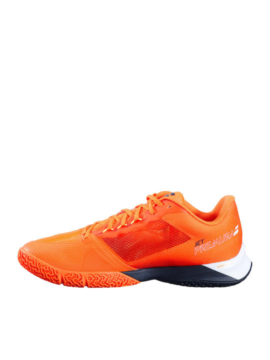 Babolat Jet Premura 2 Ανδρικά Παπούτσια Padel Πορτοκαλί