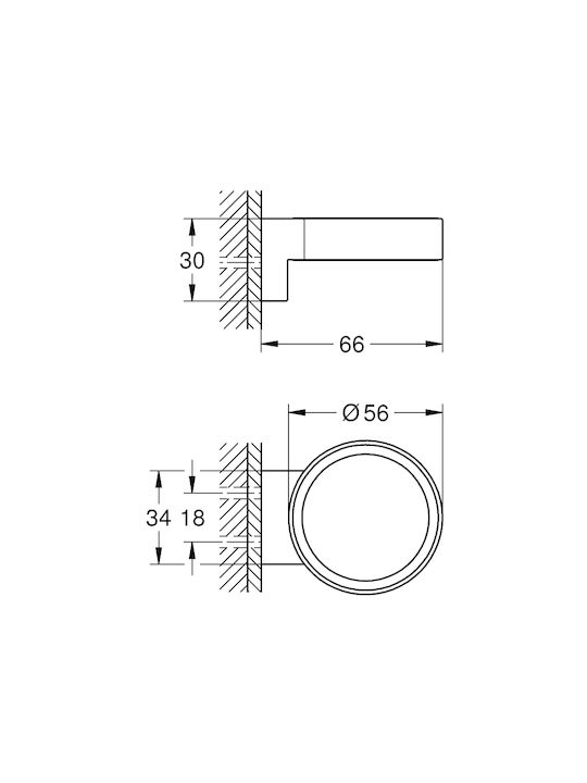 Grohe Selection Soap Dish Inox Silver