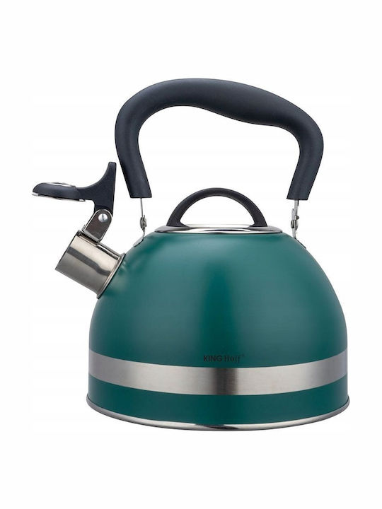 KING Hoff Retro Βραστήρας Ανοξείδωτος Πράσινη 1800ml