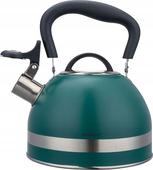 KING Hoff Retro Βραστήρας Ανοξείδωτος Πράσινη 1800ml