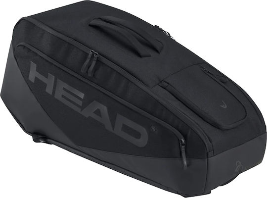 Head Pro X Τσάντα Ώμου / Χειρός Τένις 9 Ρακετών Μαύρη