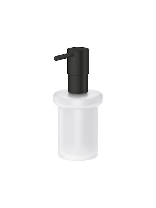 Grohe Essentials Dispenser Γυάλινο Μαύρο 160ml
