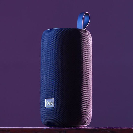 Osio Bluetooth Speaker 16W with Radio and Battery Life up to 4 hours Blue OBT-8000BU