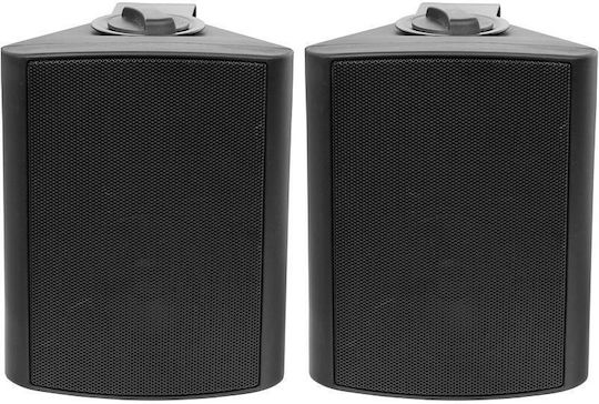 Tele Επιτοίχιο Ηχείο 55W (Τεμάχιο) 17.8x14.5x24εκ. Μαύρο