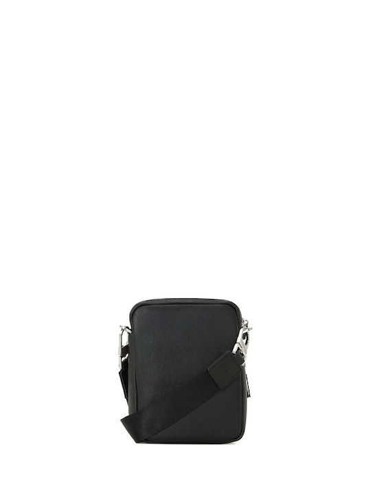 Karl Lagerfeld Leather Men's Bag Shoulder / Crossbody Black