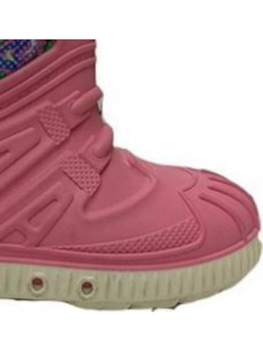 Adam's Shoes Kids Wellies Fuchsia