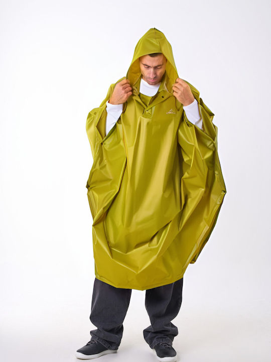 Αδιάβροχο Πόντσο Ανδρικό Anorak Jumper Κίτρινο