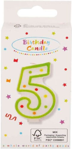 Procos Birthday Candle No 5 095322