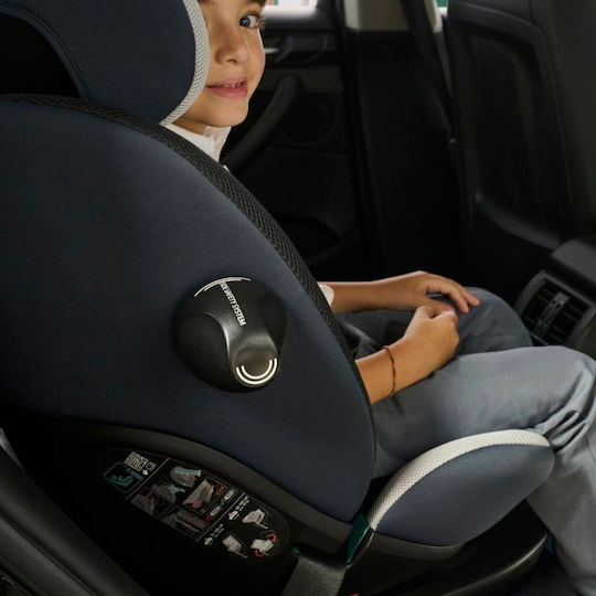 EverOne Καθισματάκι Αυτοκινήτου i-Size με Isofix Black 0-36 kg