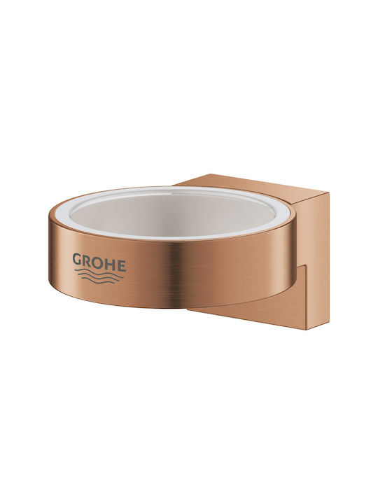 Grohe Selection Επιτοίχια Σαπουνοθήκη Ροζ Χρυσή