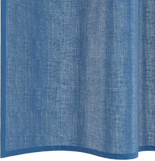 vidaXL Set Perdele Fereastră Cu Coafură Albastră 140x245cm