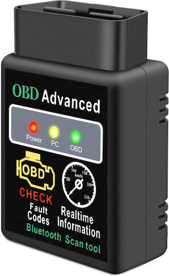 Auto Diagnosewerkzeug ELM 327 OBD 2 mit Bluetooth Kompatibel mit Android