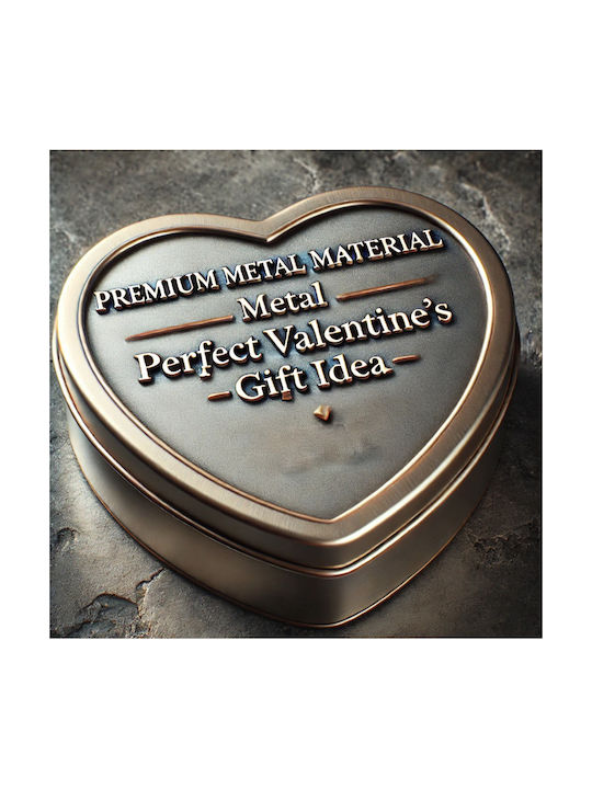Cutie Inimă din Aliaj Metalic Handmade Fall in Love No4 Valentine's 15x14x4.5cm