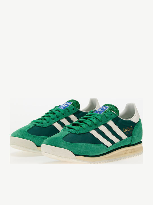 Sl 72 Sneakers Green / Core White / Collegiate Green