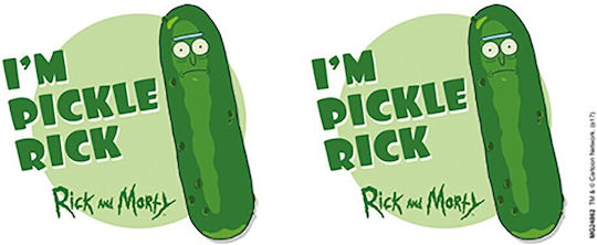 Pyramid International Pickle Rick Чаша Керамично Бяла 315мл