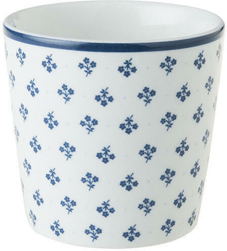 Cană din porțelan Petit Fleur Alb-Albastru 220cc Laura Ashley La178242
