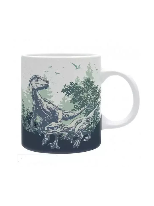 Abysse Jurassic World Raptor Country Mug Ceramic Multicolored 320ml